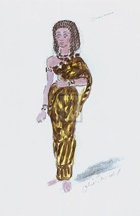 Framed Designs for Cleopatra IV Print