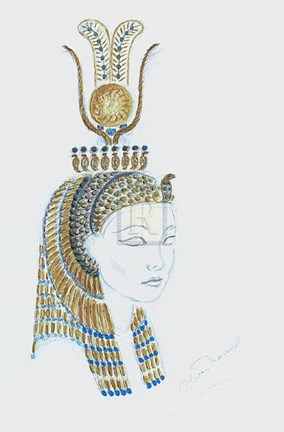 Framed Designs for Cleopatra XIV Print