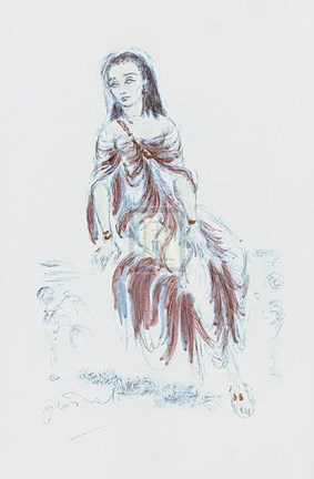 Framed Designs for Cleopatra XV Print