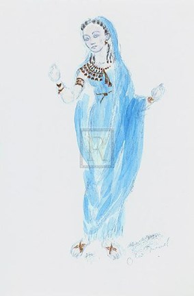 Framed Designs for Cleopatra XXIII Print