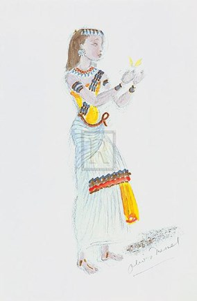 Framed Designs for Cleopatra Xxvii Print