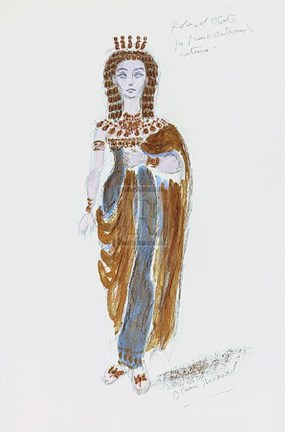 Framed Designs for Cleopatra Xxx Print