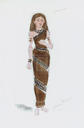 Framed Designs for Cleopatra Xxxiv Print