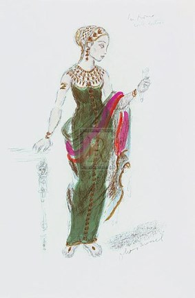 Framed Designs for Cleopatra Xlii Print