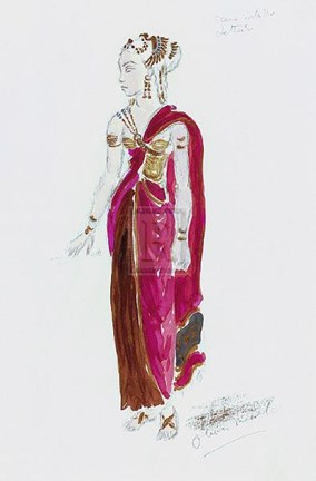 Framed Designs for Cleopatra Xlv Print