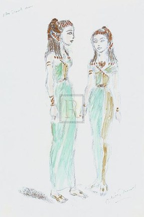 Framed Designs for Cleopatra Xlix Print