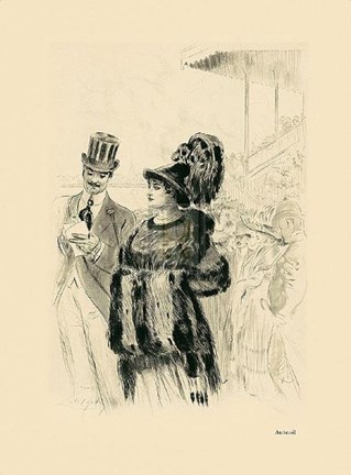 Framed Auteuil Print