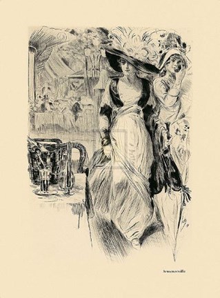 Framed Aemenonville Print