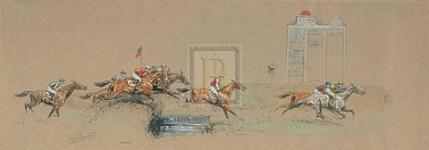 Framed Auteuil Print