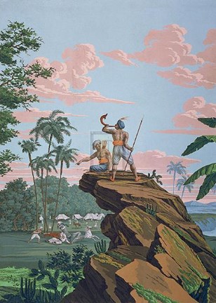 Framed Arcadia I Print