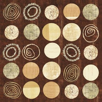 Framed Twenty Five Circular Variations II Print