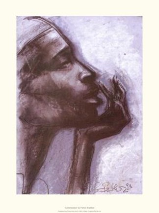 Framed Contemplation Print