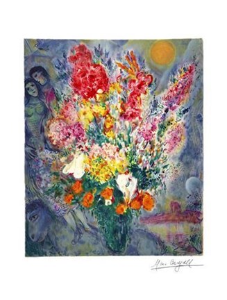 Framed Bouquet Print