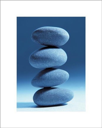 Framed Pebbles Print