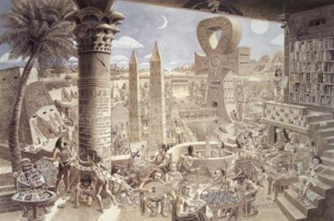 Framed Memphis Print