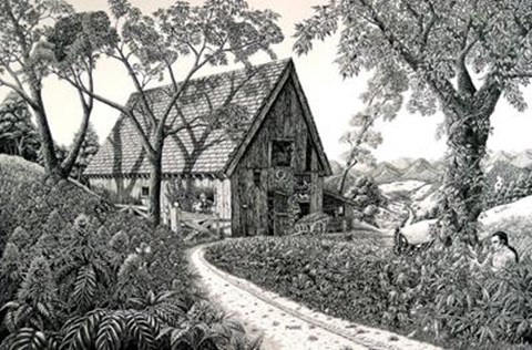 Framed Field Of Dreams Print