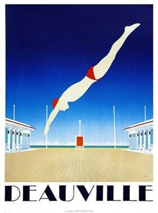 Framed Deauville Print