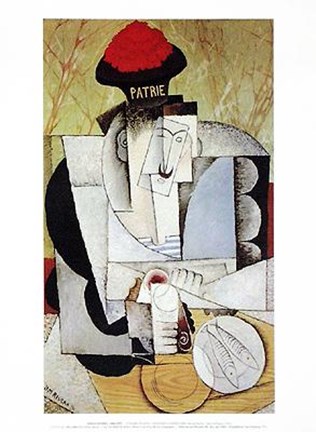 Framed Sailor at Lunch Print