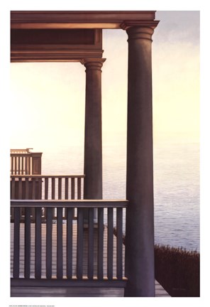 Framed October Portico Print