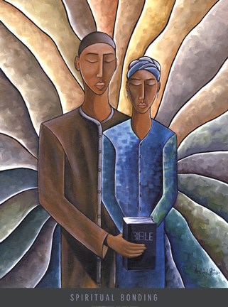 Framed Spiritual Bonding Print