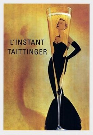 Framed Taittinger Print