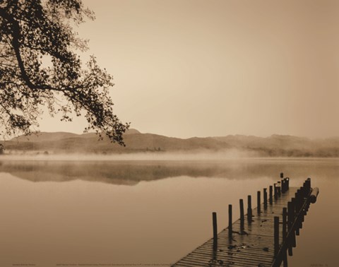 Framed Serenity Dock Print