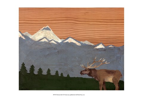 Framed Montana Sky #2 Print