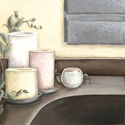 Framed Spa Retreat II Print