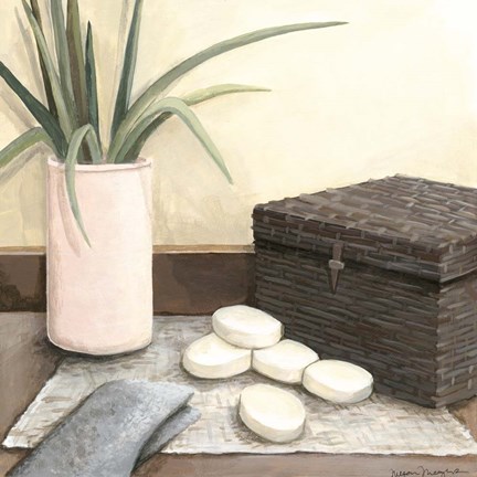 Framed Spa Retreat IV Print