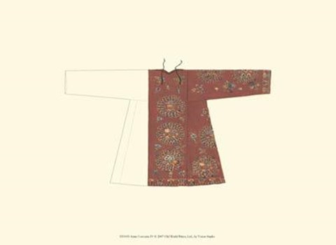 Framed Asian Costume IV Print