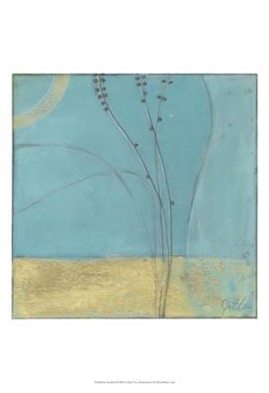 Framed Sea Tendrils II Print