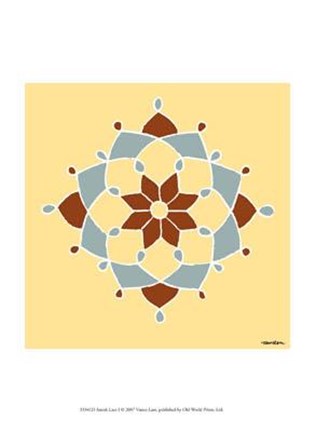 Framed Amish Lace I Print