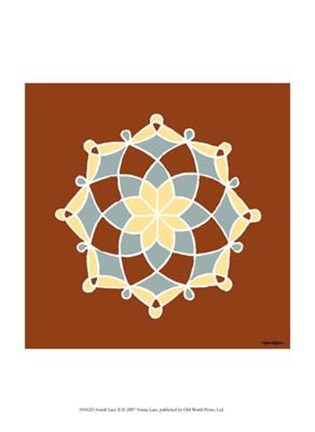 Framed Amish Lace II Print