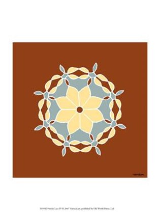 Framed Amish Lace IV Print