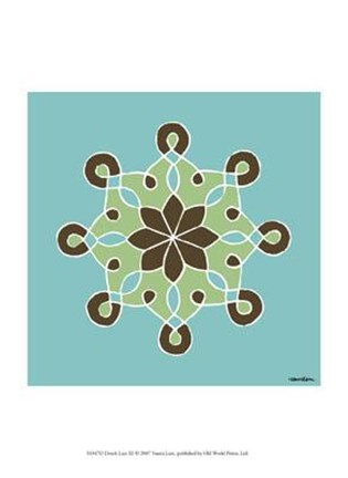 Framed Dutch Lace III Print