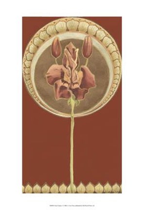 Framed Fleur D&#39; Epice I Print