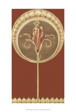 Framed Fleur D&#39; Epice II Print