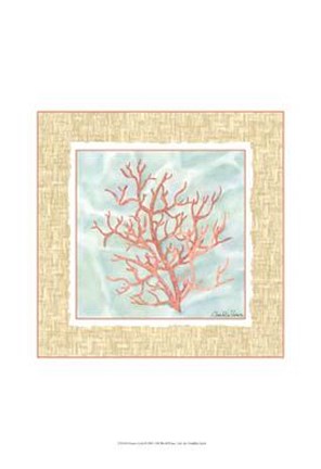 Framed Ocean Coral Print