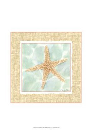 Framed Ocean Starfish Print