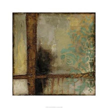 Framed Patina Abstract II Print