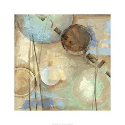 Framed Celestial Study II Print