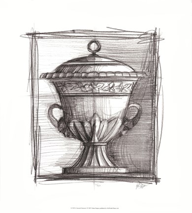 Framed Classical Elements I Print