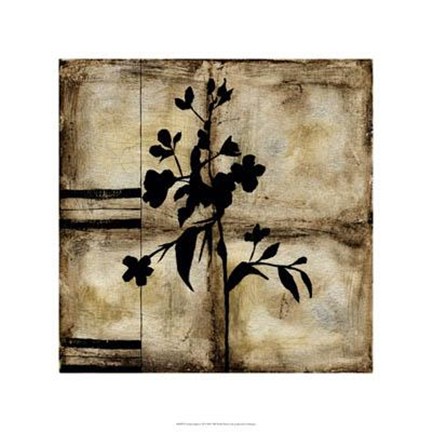 Framed Patina Elegance III Print