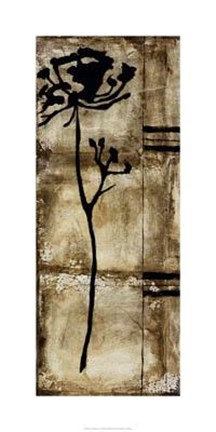 Framed Patina Elegance V Print