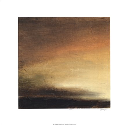 Framed Abstract Horizon VIII Print
