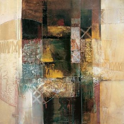 Framed Cromatismi Geometrici Print