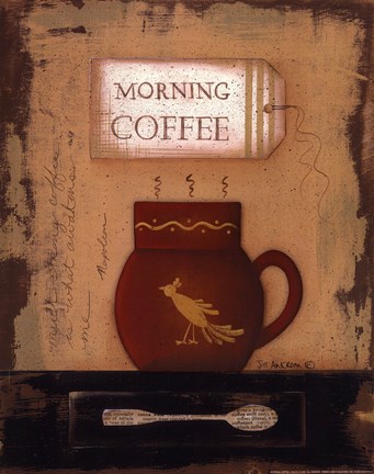 Framed Morning Coffee Print