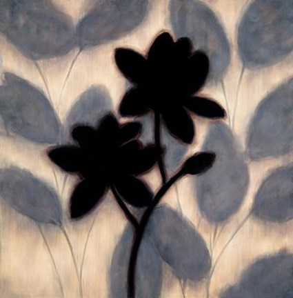Framed Blossom Silhouette II Print