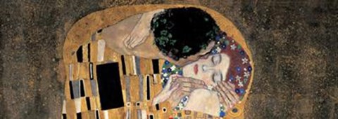 Framed Kiss, c.1908 (detail) Print