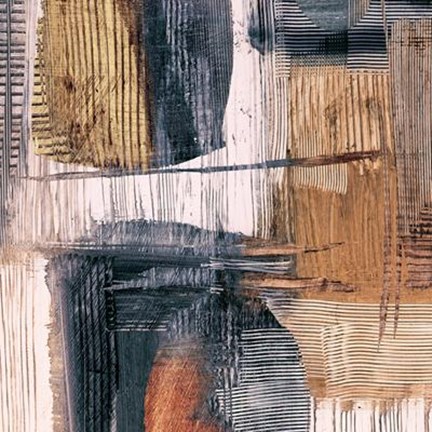 Framed Geometric Movement II Print